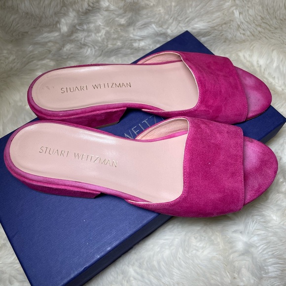 STUART WEITZMAN SLIDES - Picture 2 of 3